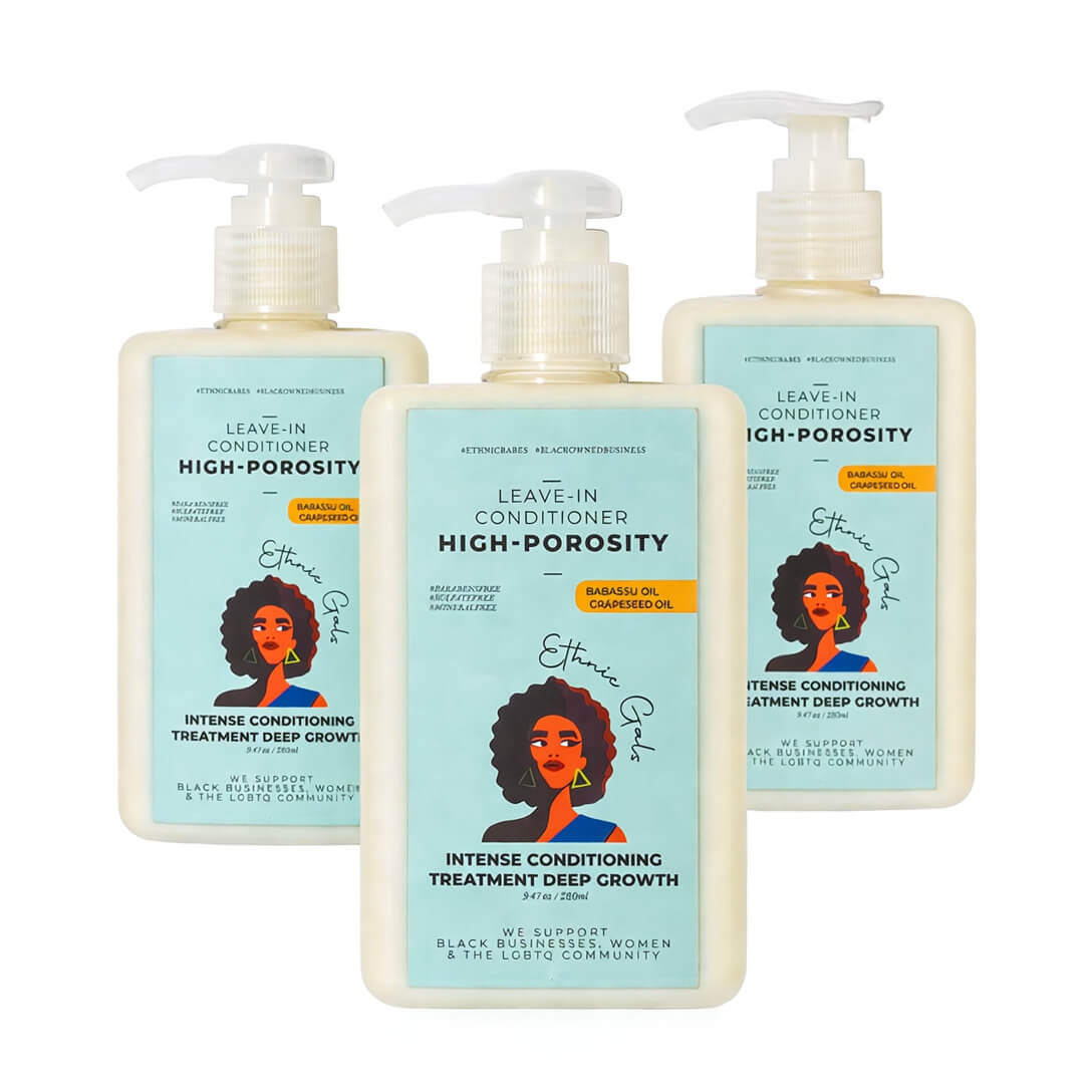 High Porosity Hydrating & Detangling Leave-In Conditioner | Shea, Babassu & Jojoba
