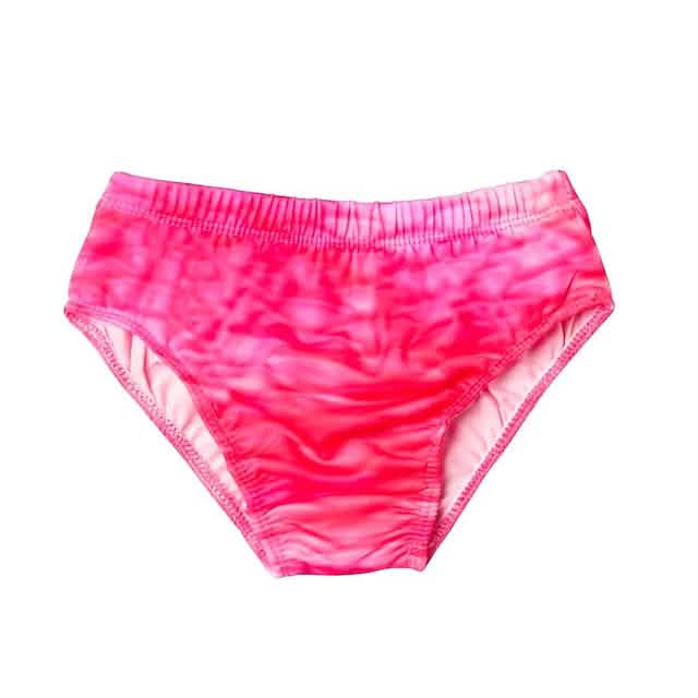 Mädchen 3-teiliges Meerjungfrauenflossen-Bikini-Schwimmanzug-Set – Alter 3–10