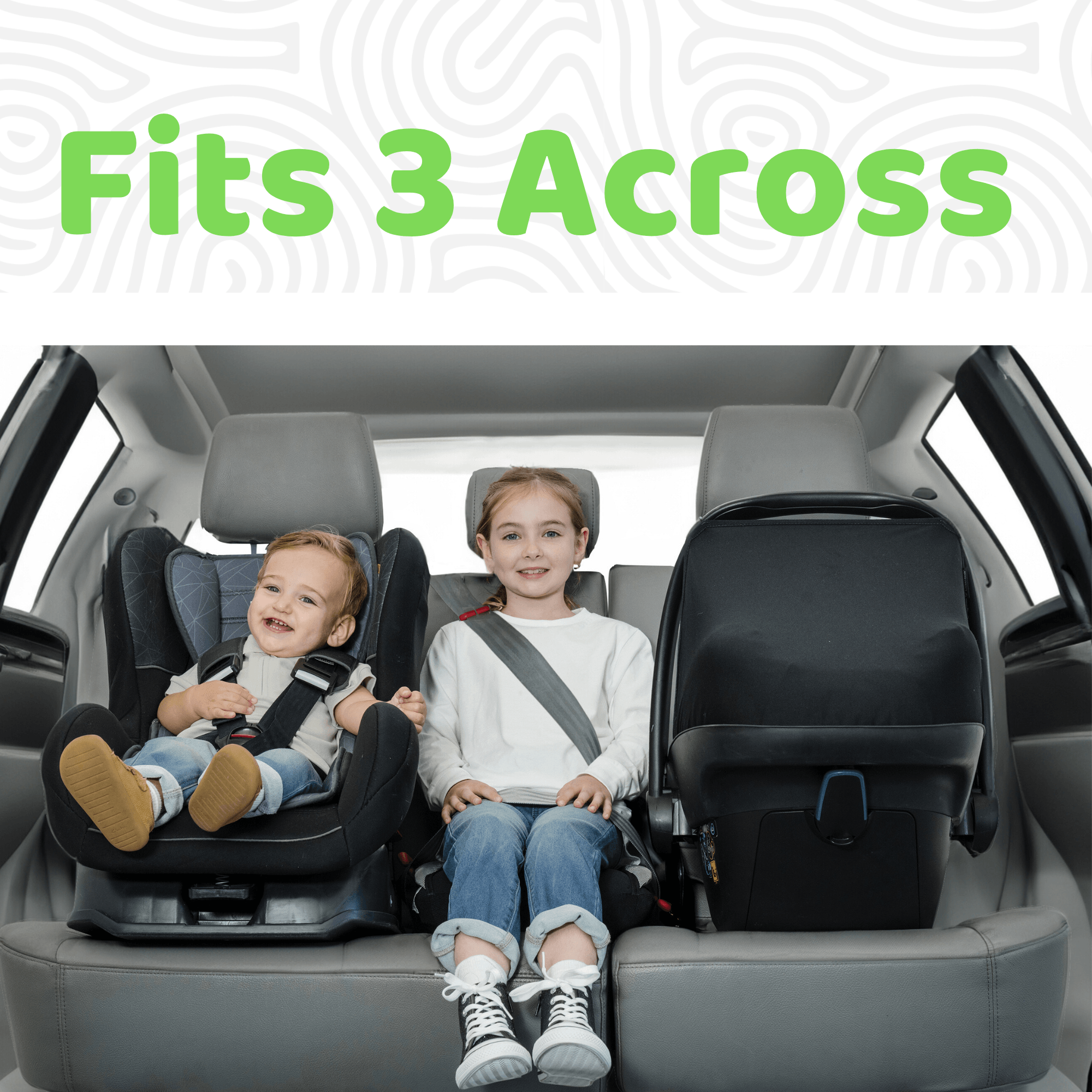 BubbleBum Inflatable Car Booster Seat – Ages 4–11 | Award-Winning Travel Booster