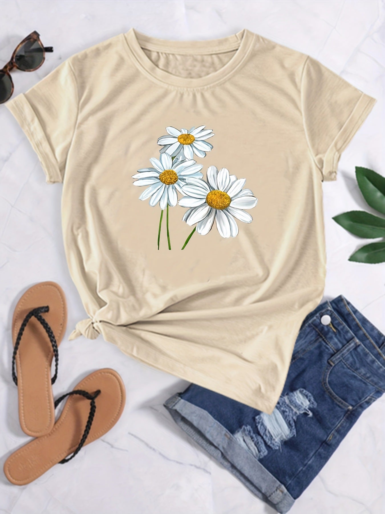 Cartoon Print T-Shirt | Relaxed Fit, 3 Colors | XS–4XL