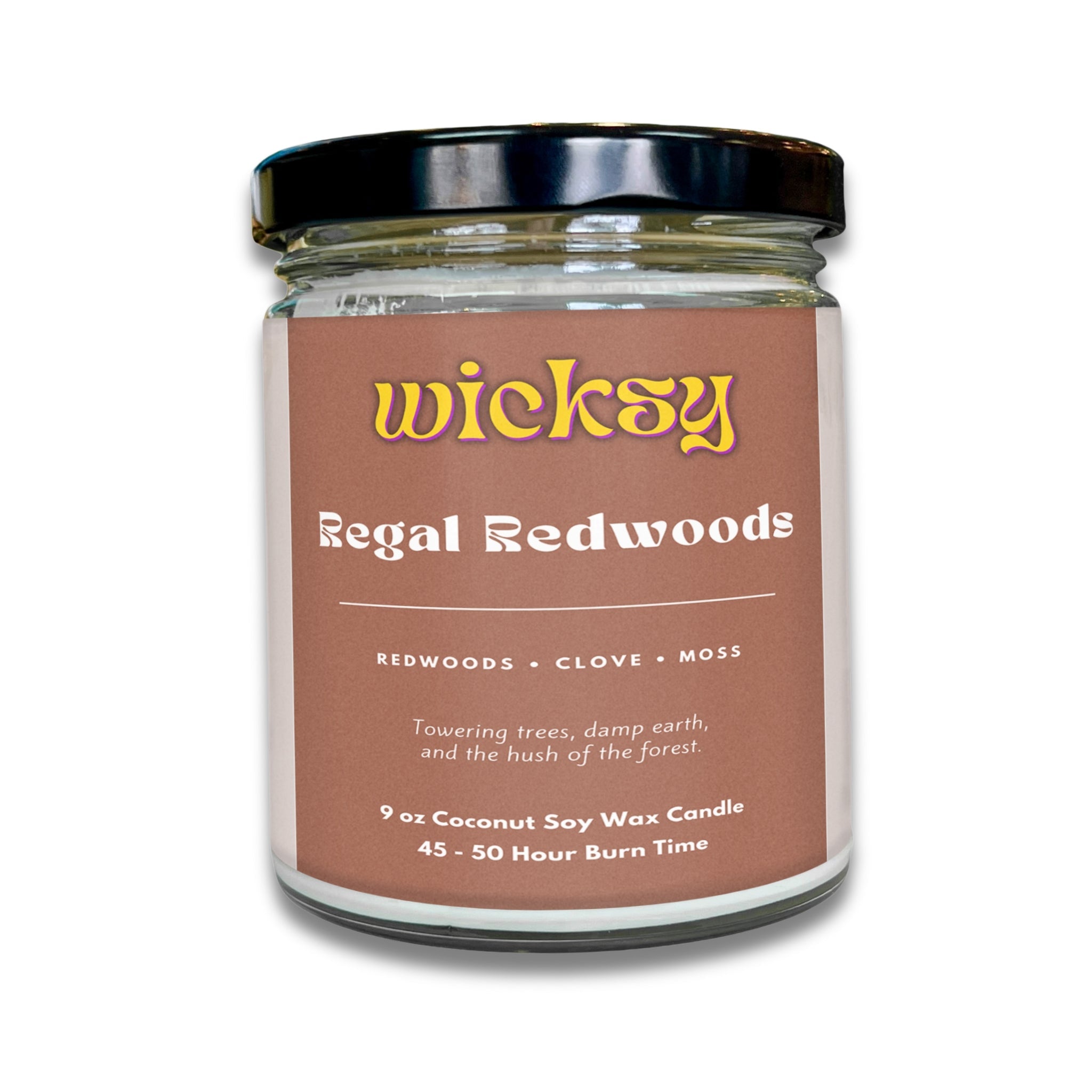 Wicksy 9oz Single Wick Candle | Spotify Playlist + Wildflower Seed Kit Included