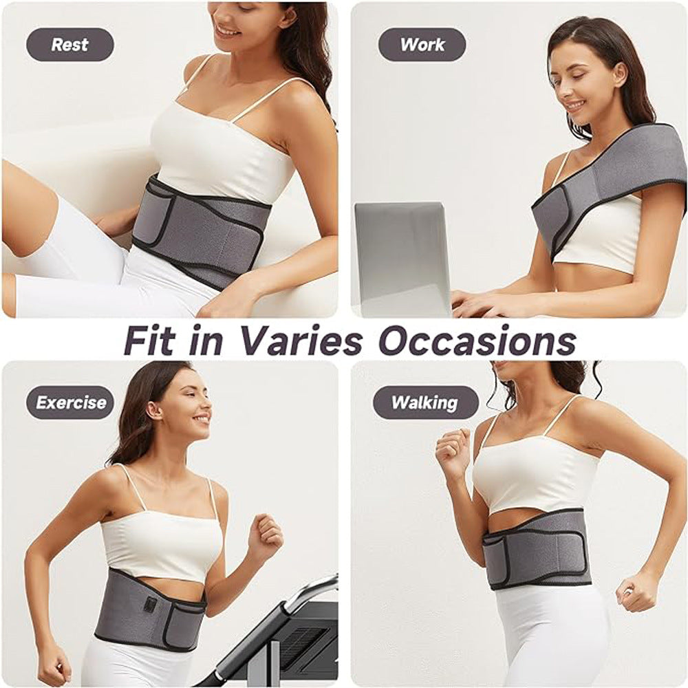 Red Light Therapy Belt – Dual-Wave Infrared Heat Wrap for Back & Shoulder Pain Relief