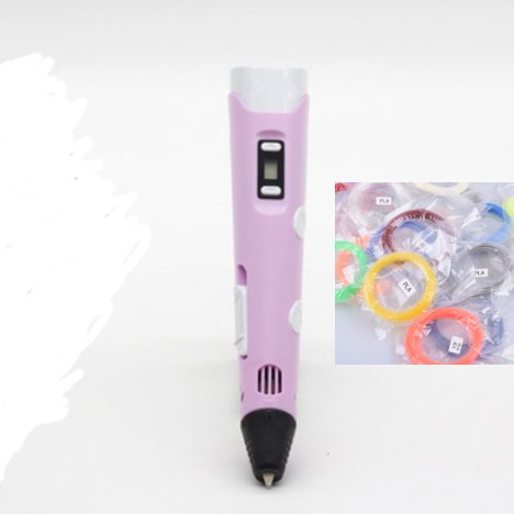3D Printing Pen for Kids — 2nd Generation Graffiti Art Pen with PLA Filament