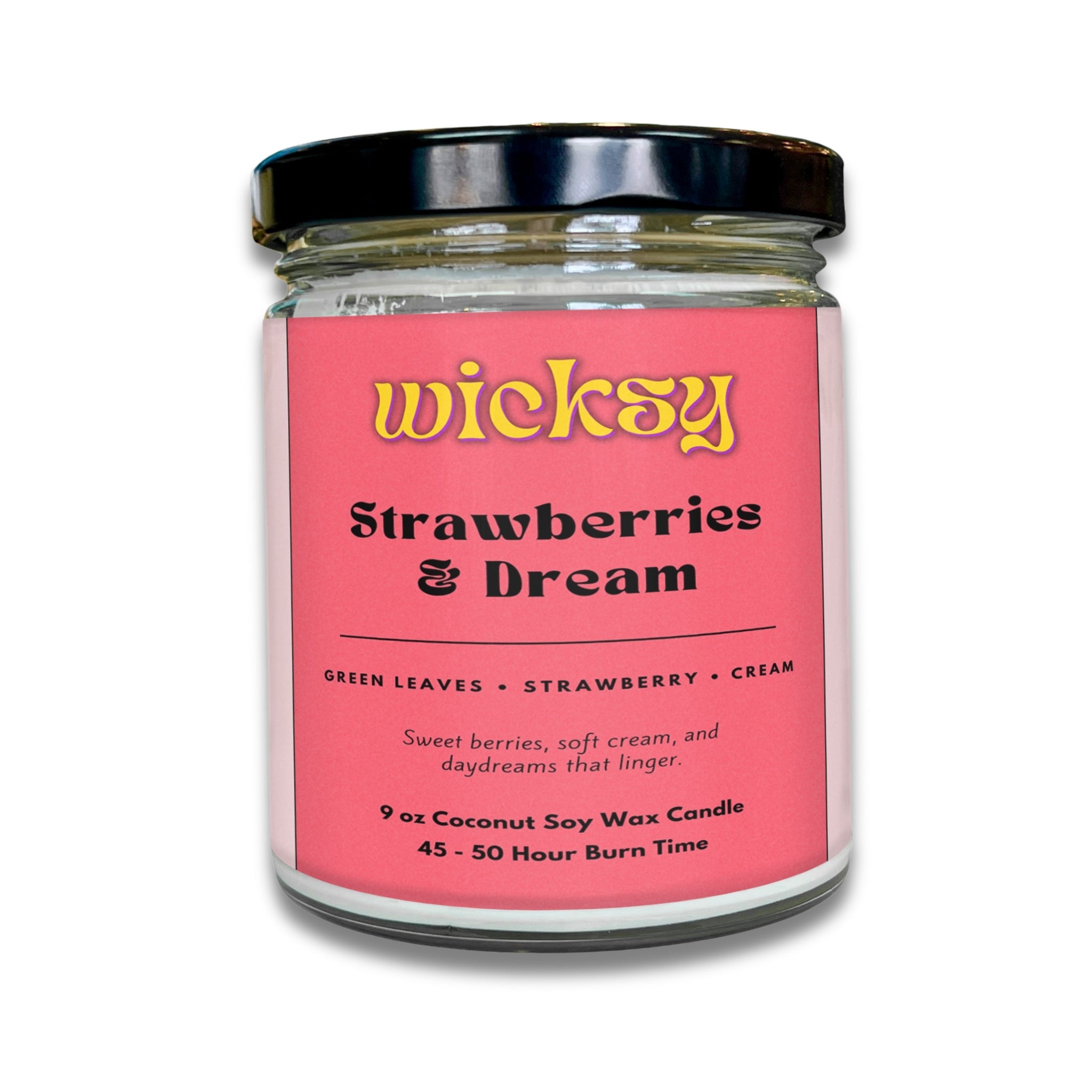 Wicksy 9oz Single Wick Candle | Spotify Playlist + Wildflower Seed Kit Included
