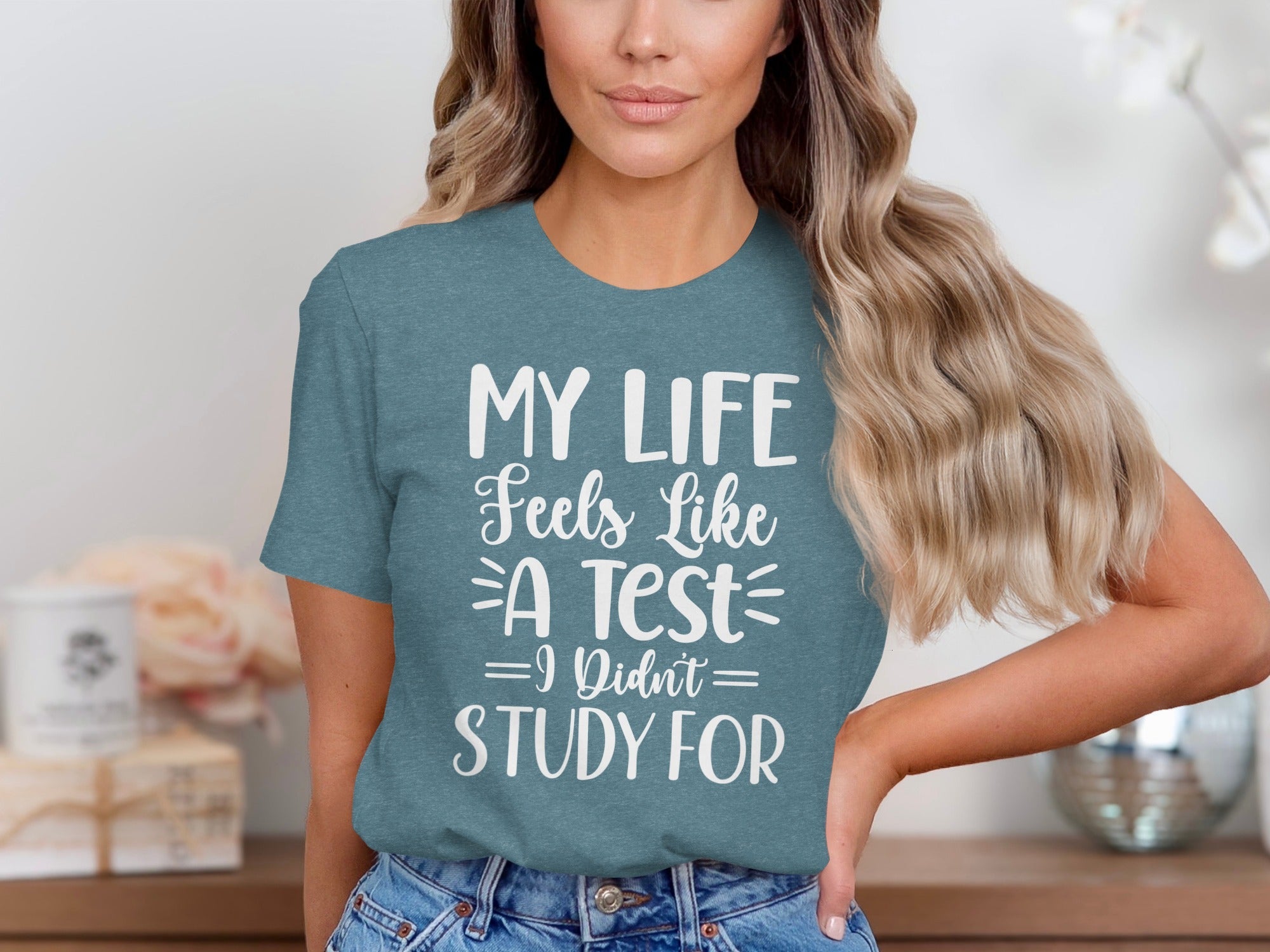 "Winging It" Funny Chaos Life Graphic T-Shirt
