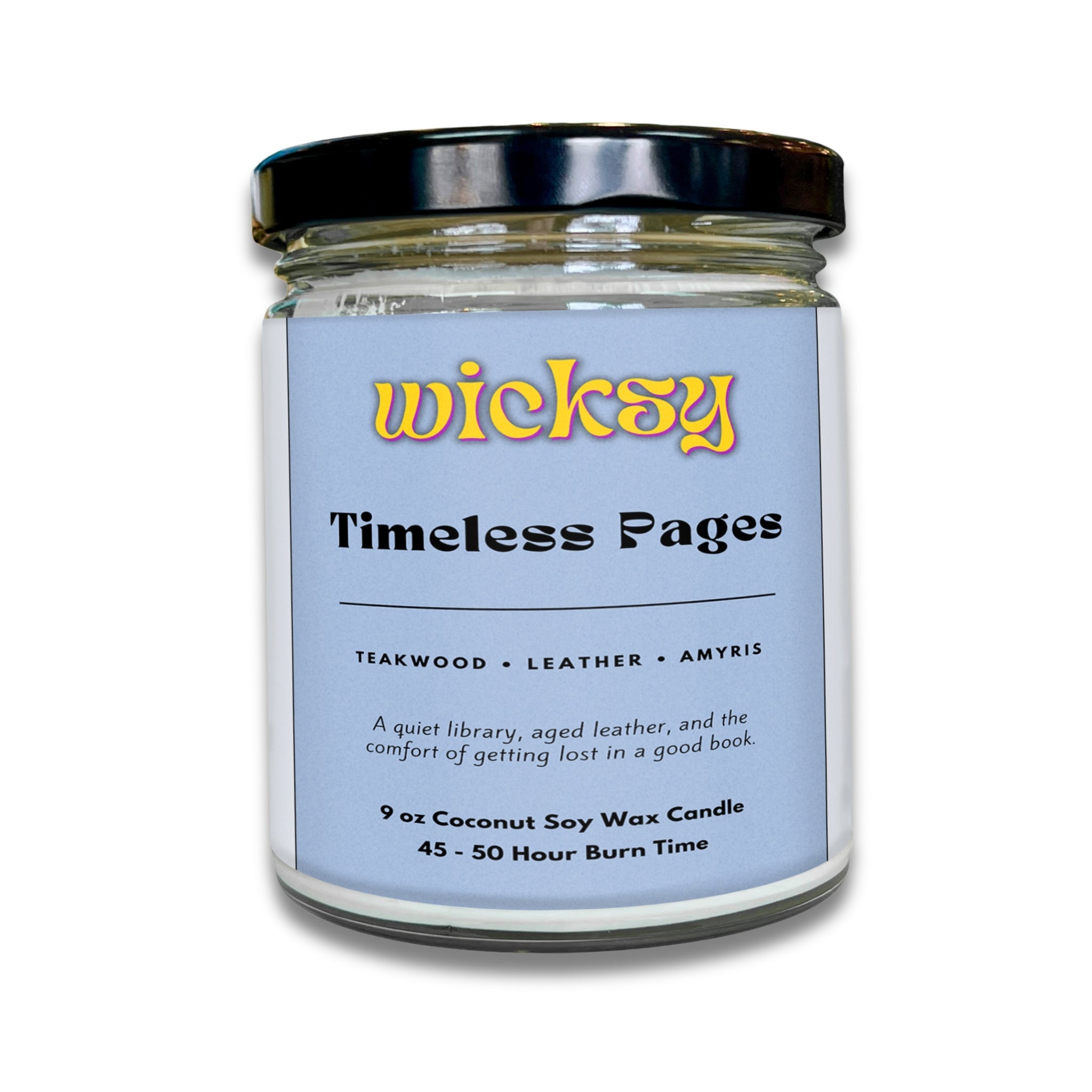 Wicksy 9oz Single Wick Candle | Spotify Playlist + Wildflower Seed Kit Included