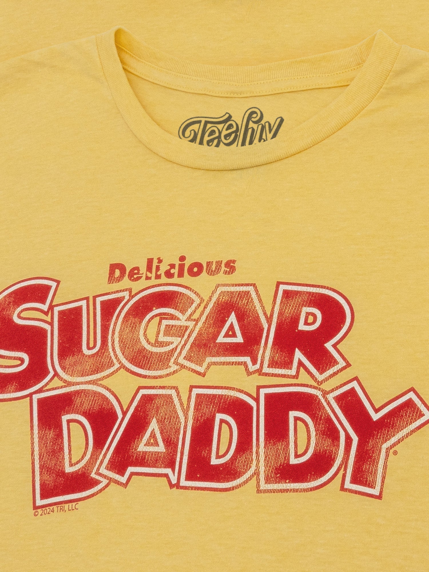 Sugar Daddy Candy T-Shirt - Light Yellow