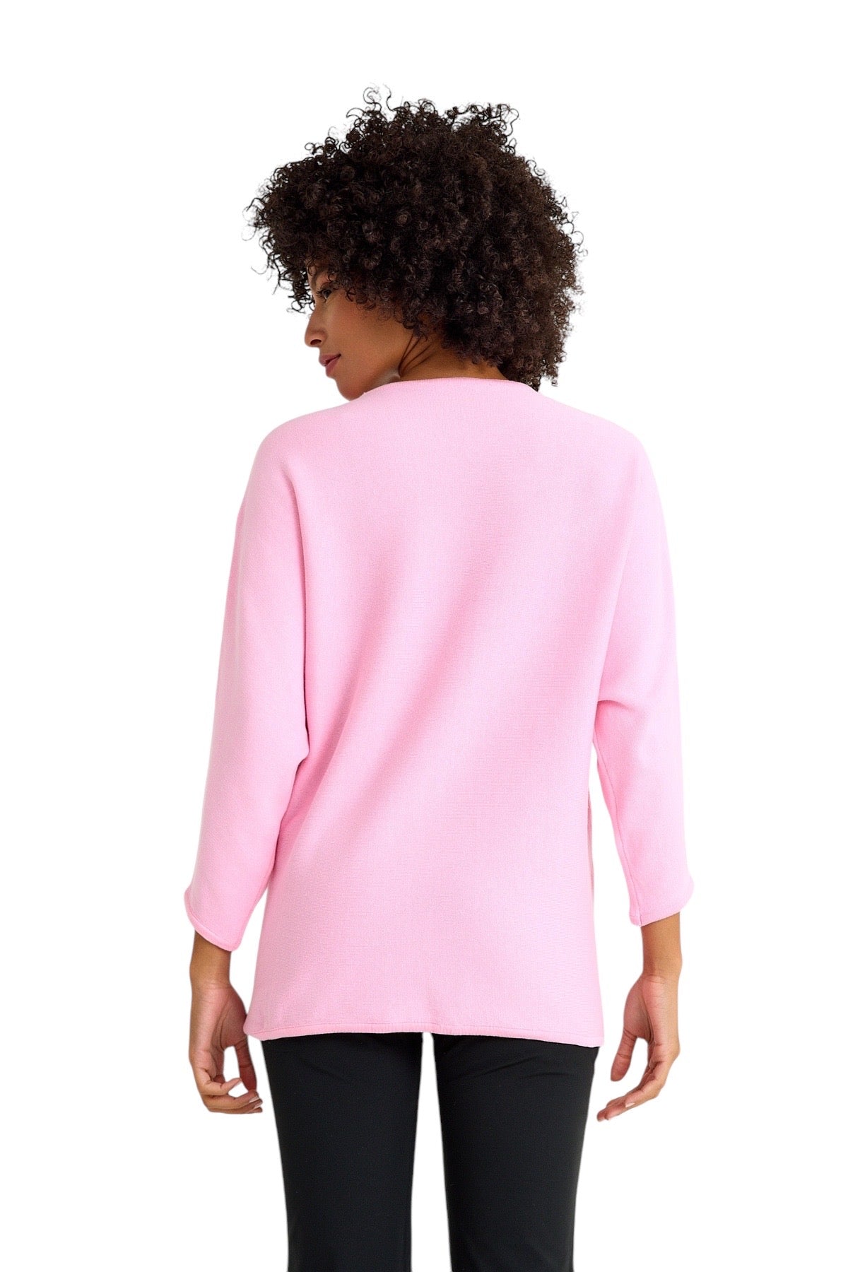 Maternity & Nursing Crossover Knit Top – 100% Cotton