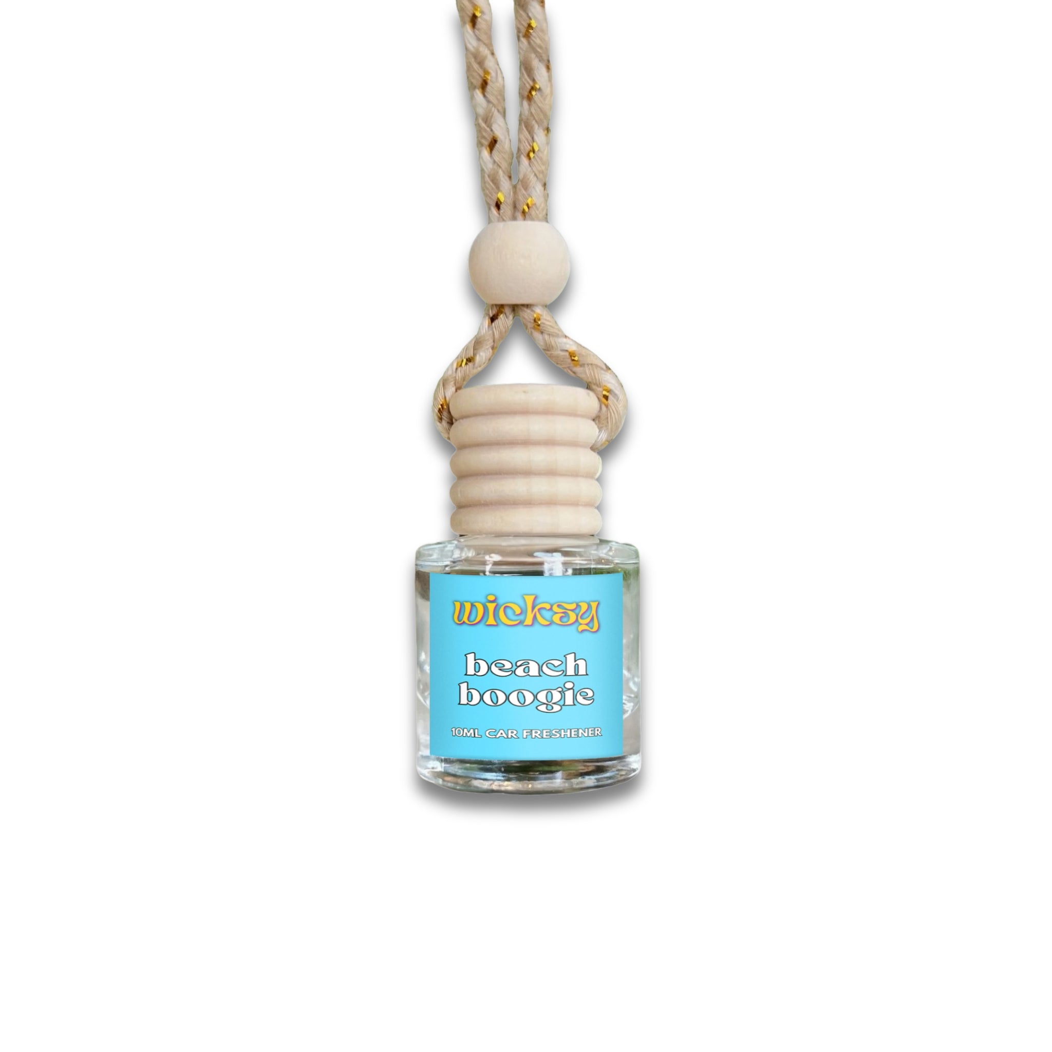 Wicksy 10ml Car Freshener | 60+ Scents | Refillable, Plant-Based, 3–4 Week Fragrance