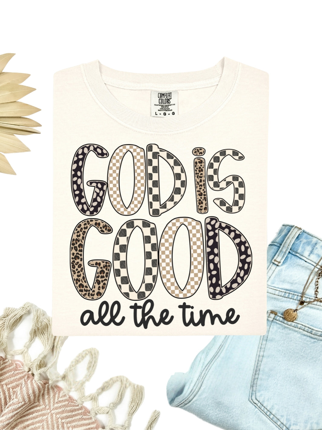 Comfort Colors Graphic T-Shirt – 100% Ring-Spun Cotton Crew Neck