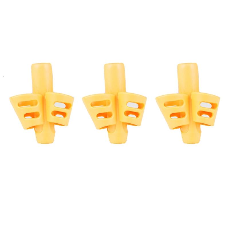 Silicone Pencil Grips for Kids | 3-Pack Writing Correction Tool for Children & Adults