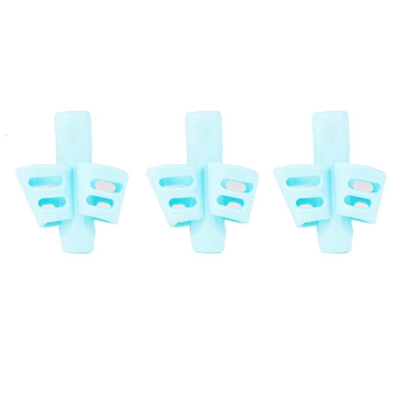 Silicone Pencil Grips for Kids | 3-Pack Writing Correction Tool for Children & Adults
