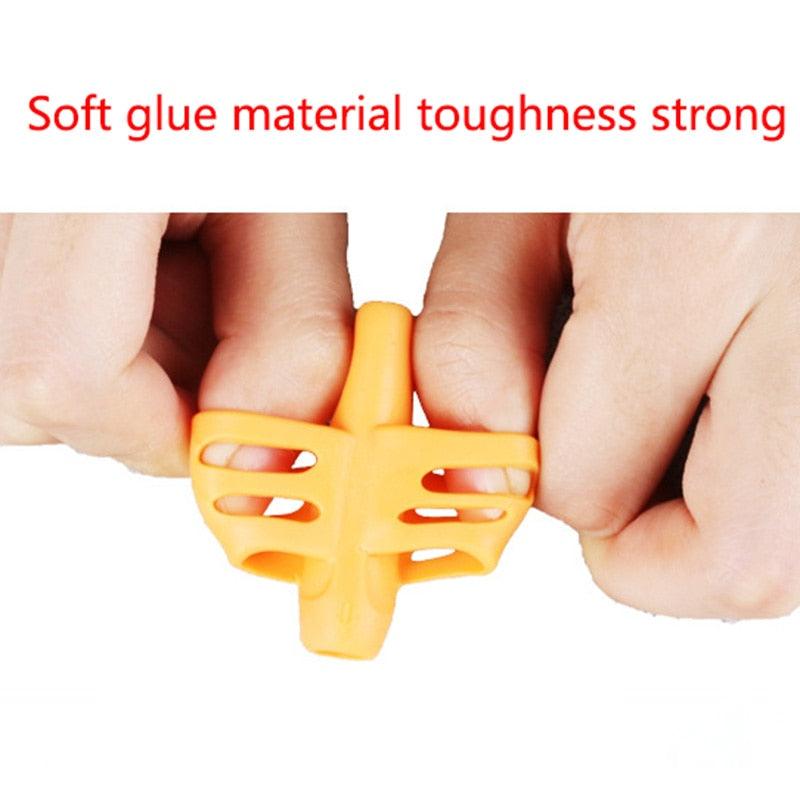 Silicone Pencil Grips for Kids | 3-Pack Writing Correction Tool for Children & Adults