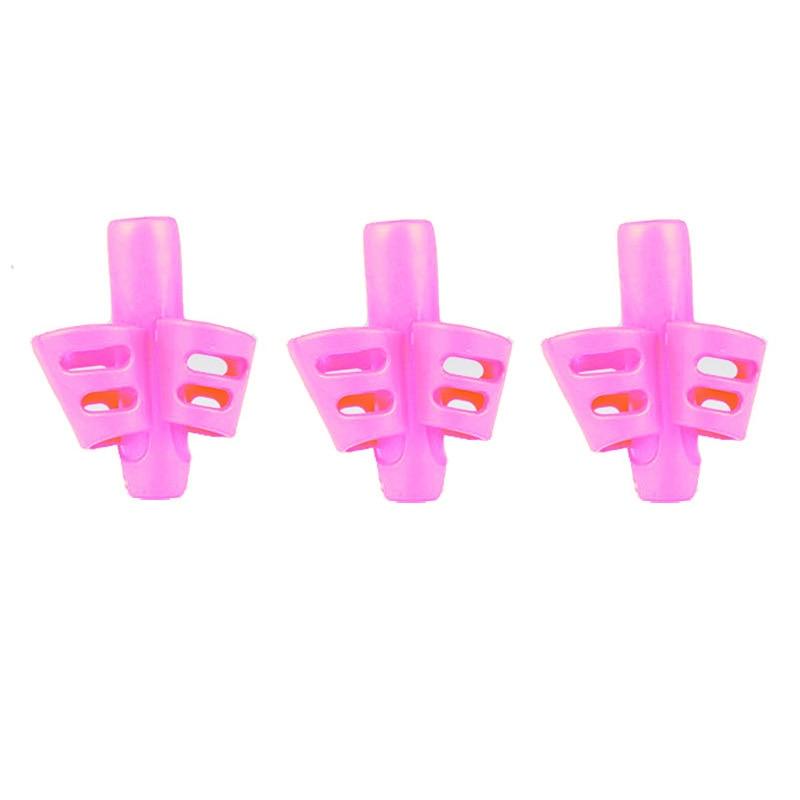 Silicone Pencil Grips for Kids | 3-Pack Writing Correction Tool for Children & Adults