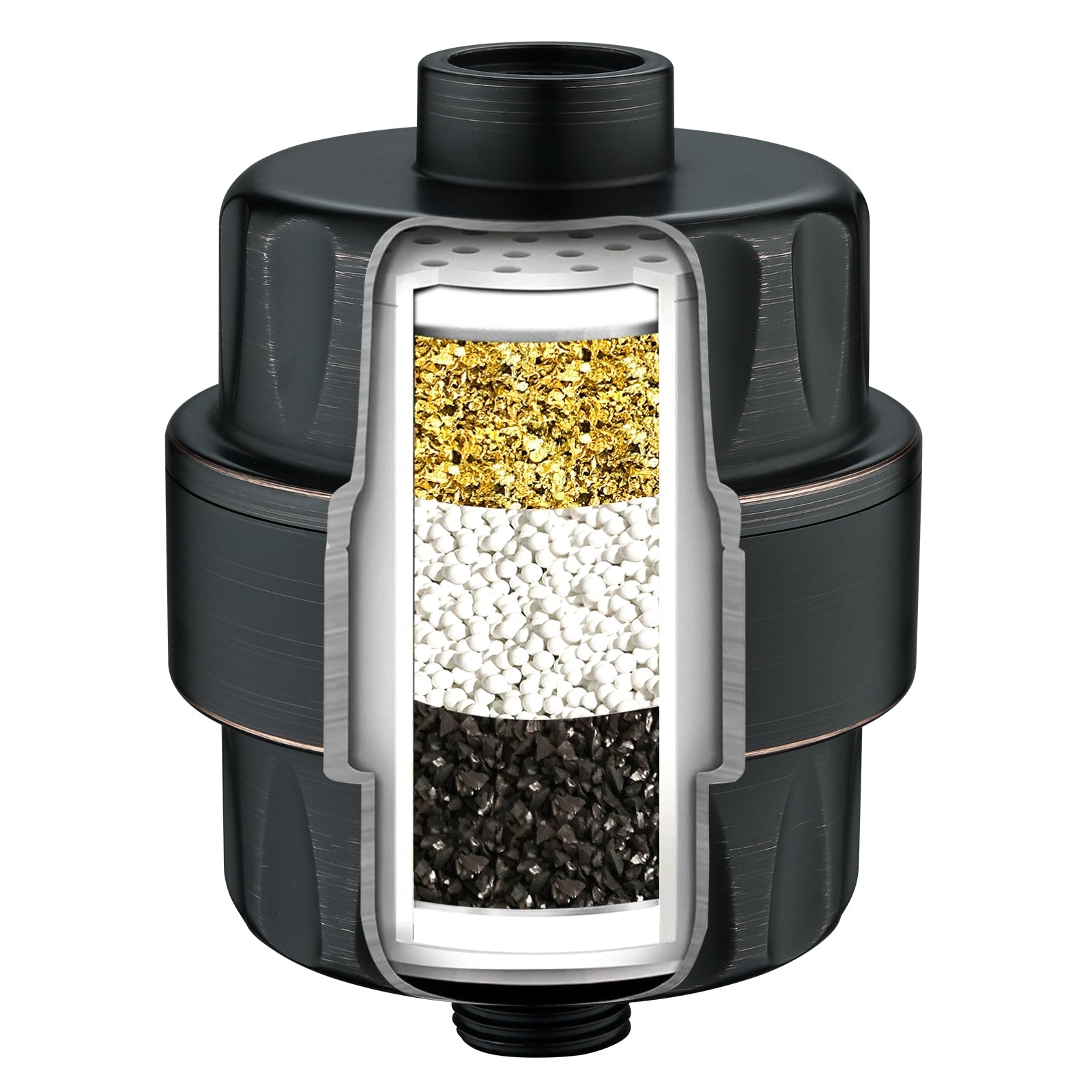 Universal Shower Head Filter | 4-in-1 Filtration | Chlorine & Heavy Metal Removal