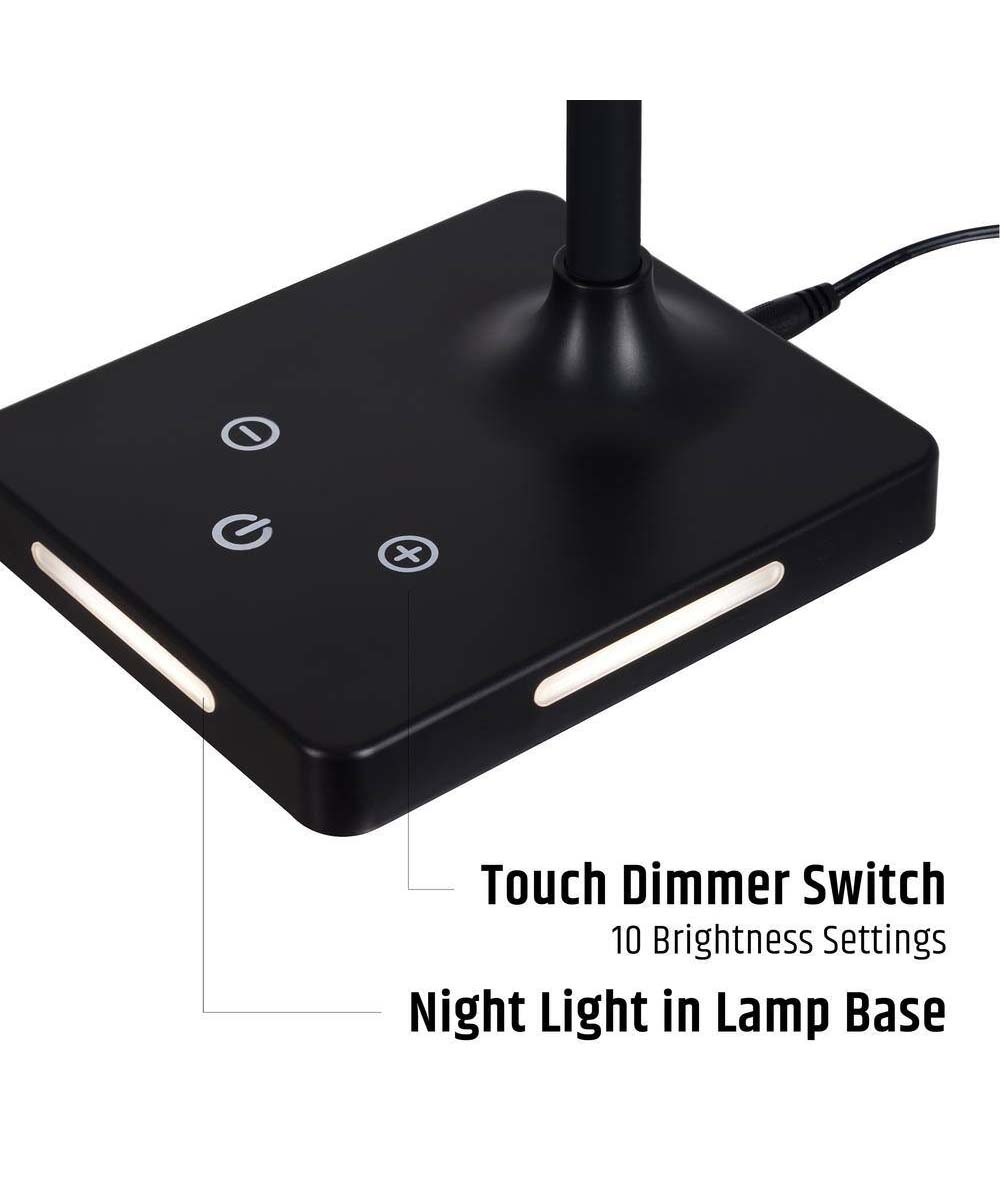 Charge Up Circadian LED Desk Lamp (Set of 2)  21"H