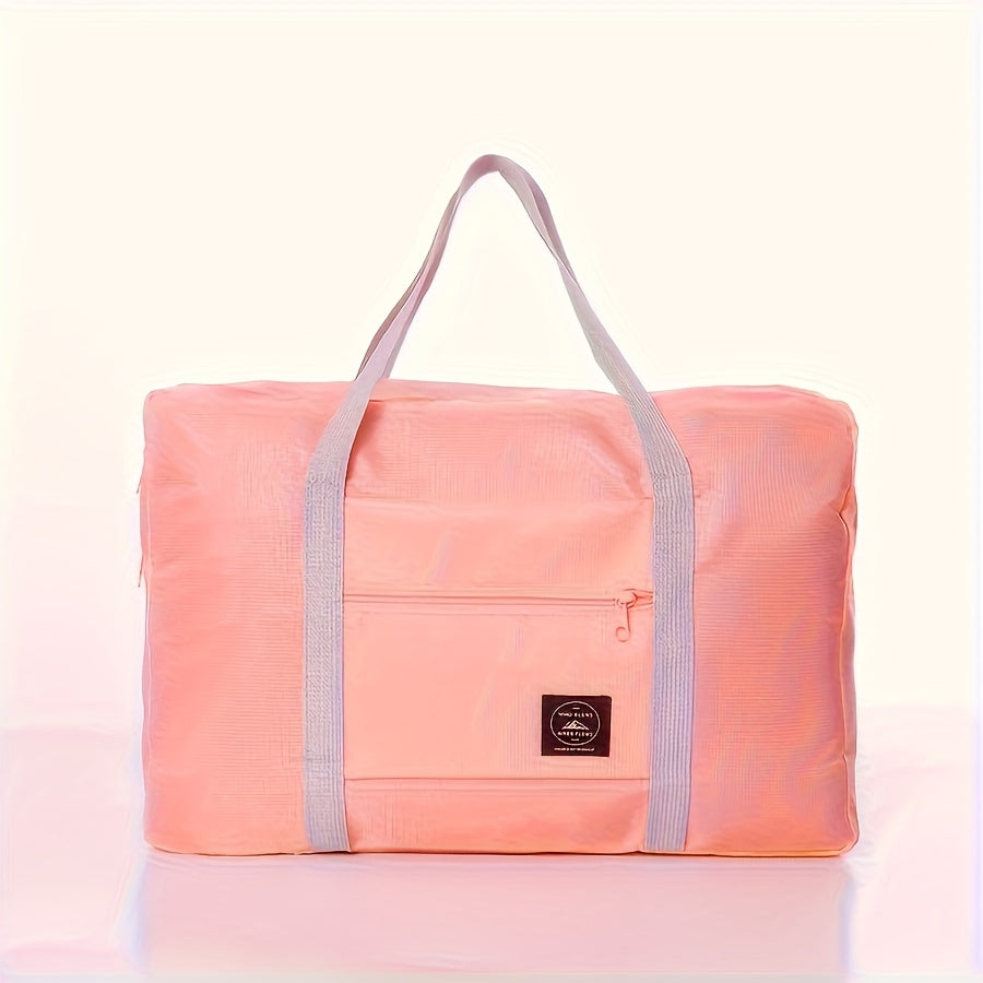 Large Foldable Duffel Bag – Nylon Oxford, Gym, Travel & Weekend