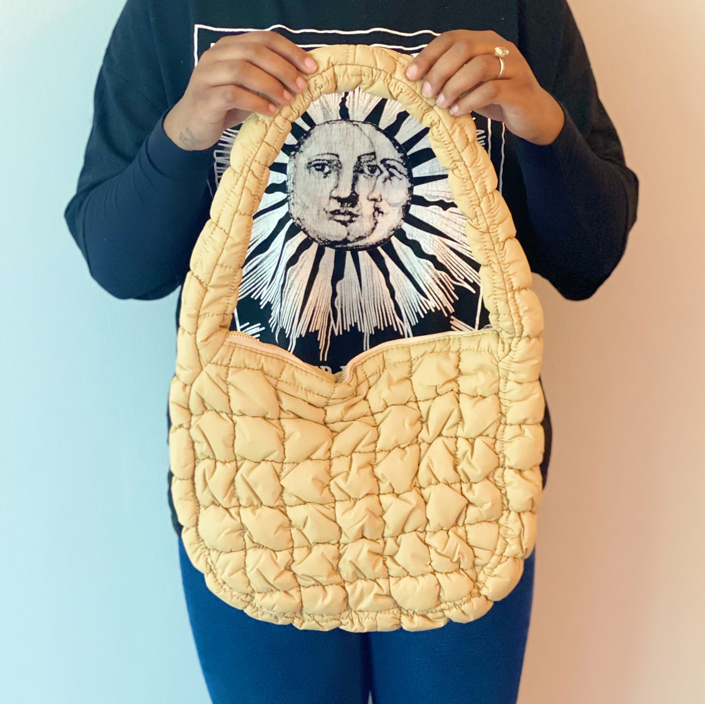 Everyday All At Once Quilted Bag – Lightweight Stretch Tote | 5 Colors