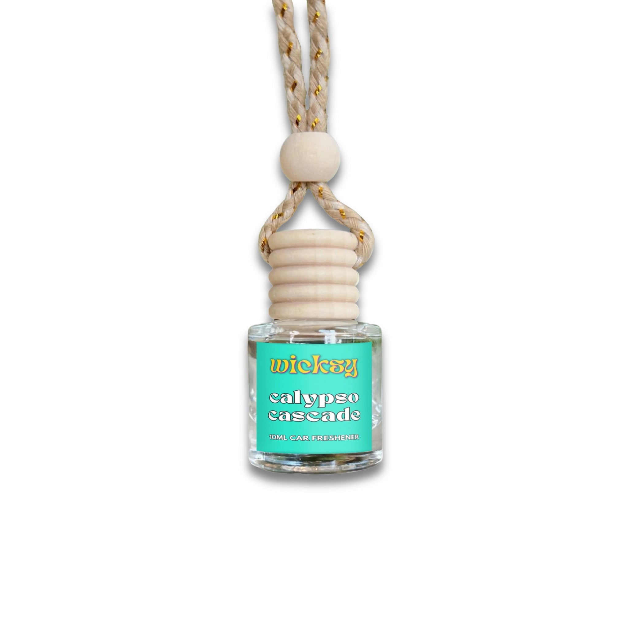 Wicksy 10ml Car Freshener | 60+ Scents | Refillable, Plant-Based, 3–4 Week Fragrance