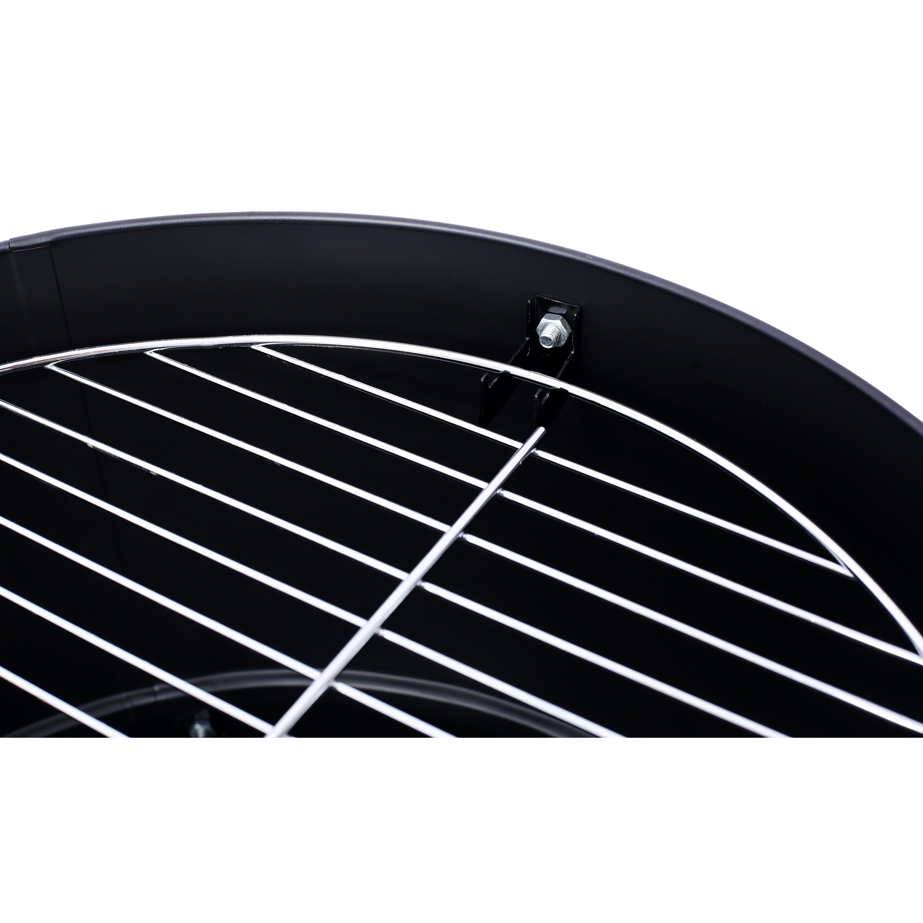 17-Inch Heavy Duty Steel Charcoal Smoker Grill – Black