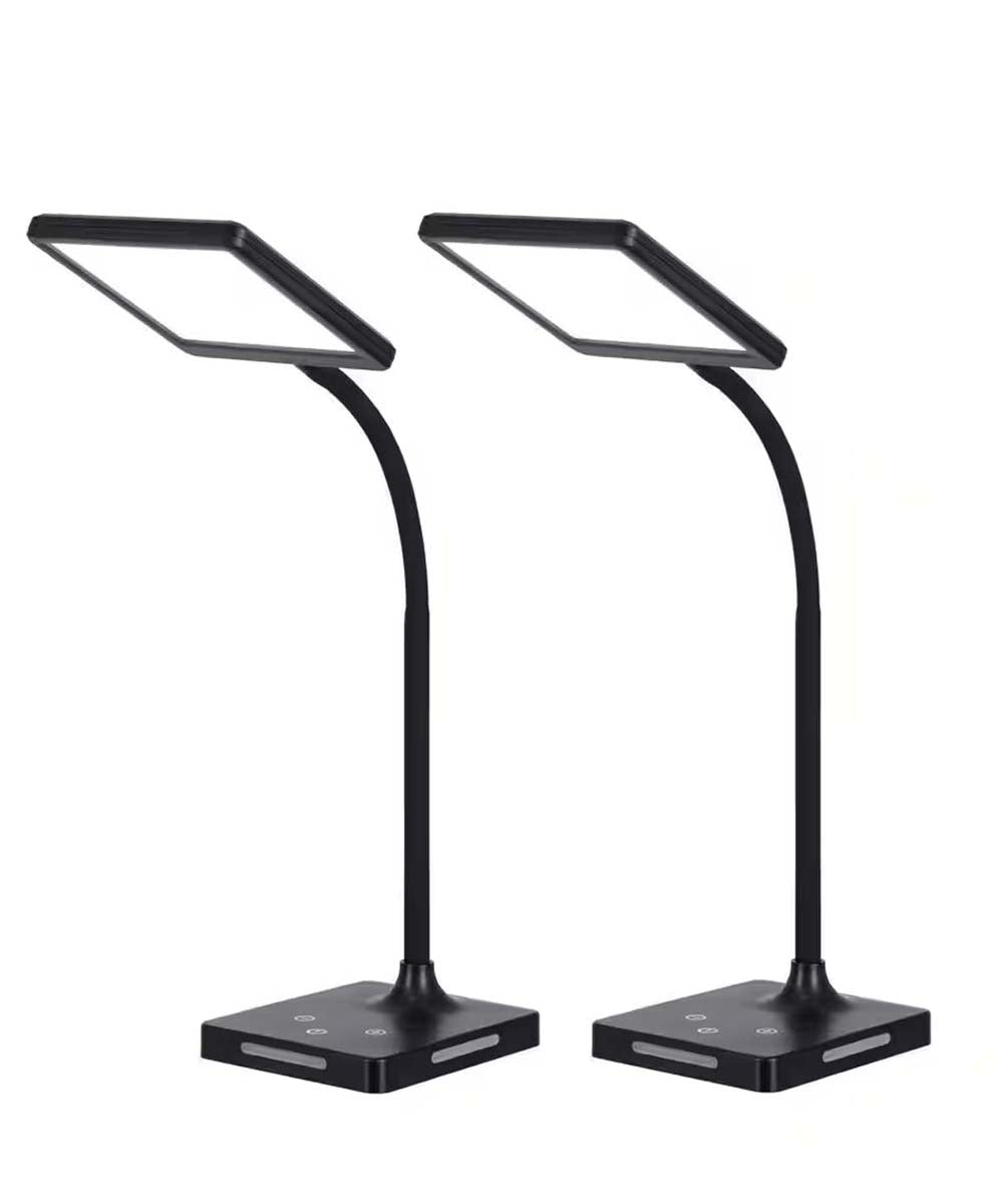 Charge Up Circadian LED Desk Lamp (Set of 2)  21"H