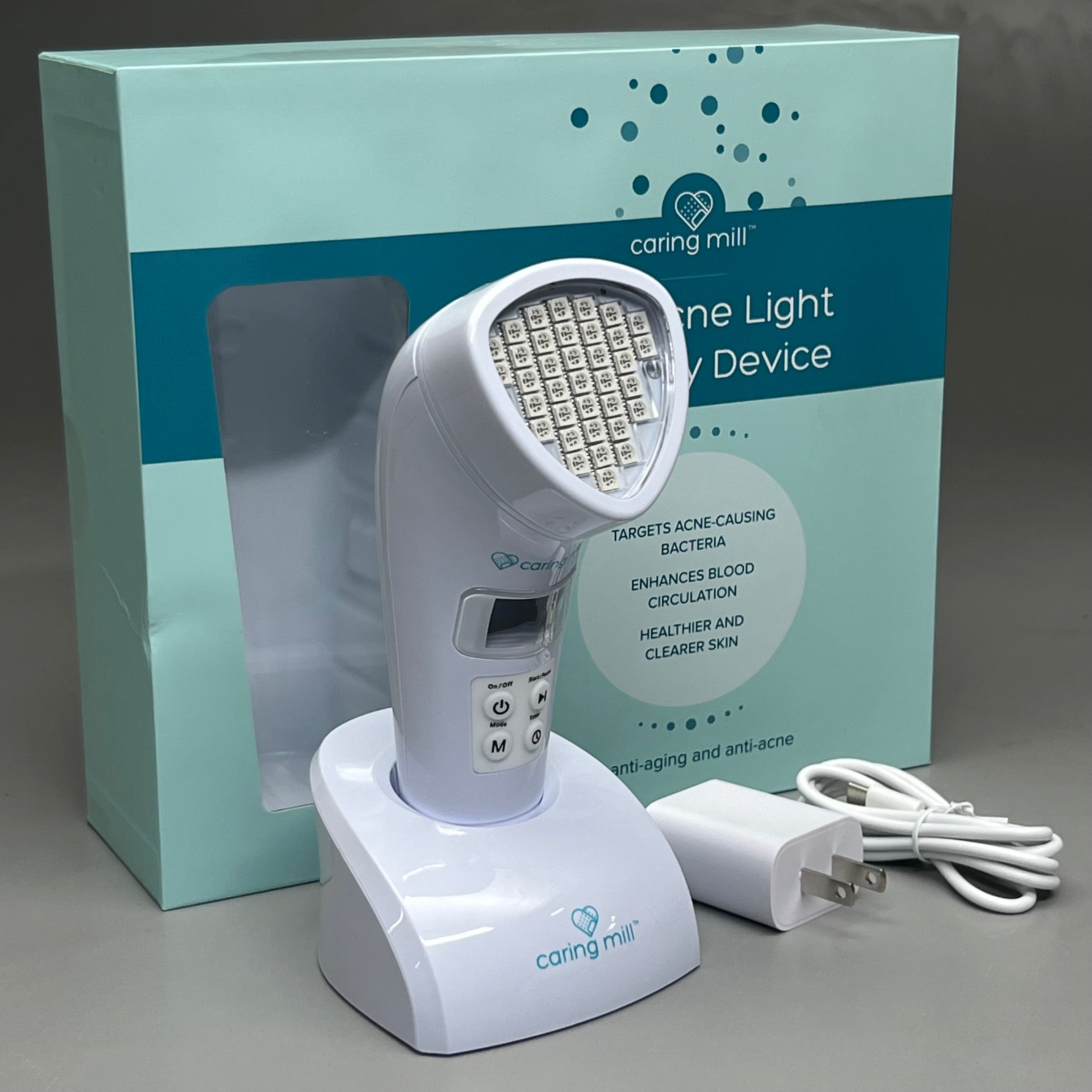 CARING MILL Anti-Acne Blue Light Therapy Device | Model 5985