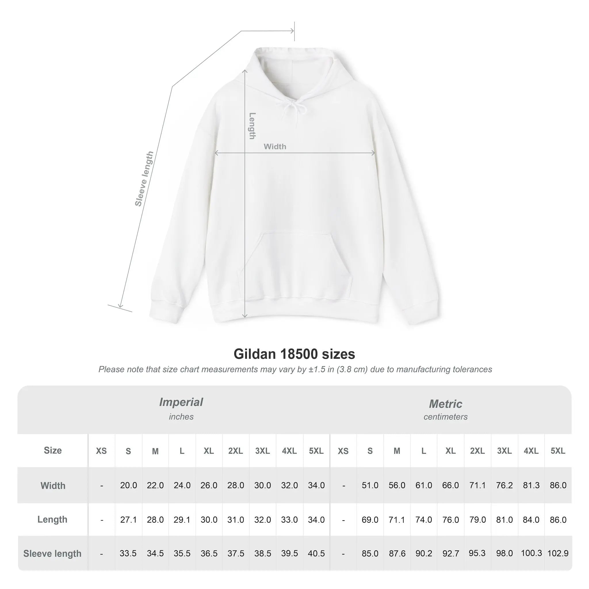 Gildan 18500 Customizable Unisex Heavy Blend™ Hooded Sweatshirt - Perfect for Team Events & Gifting