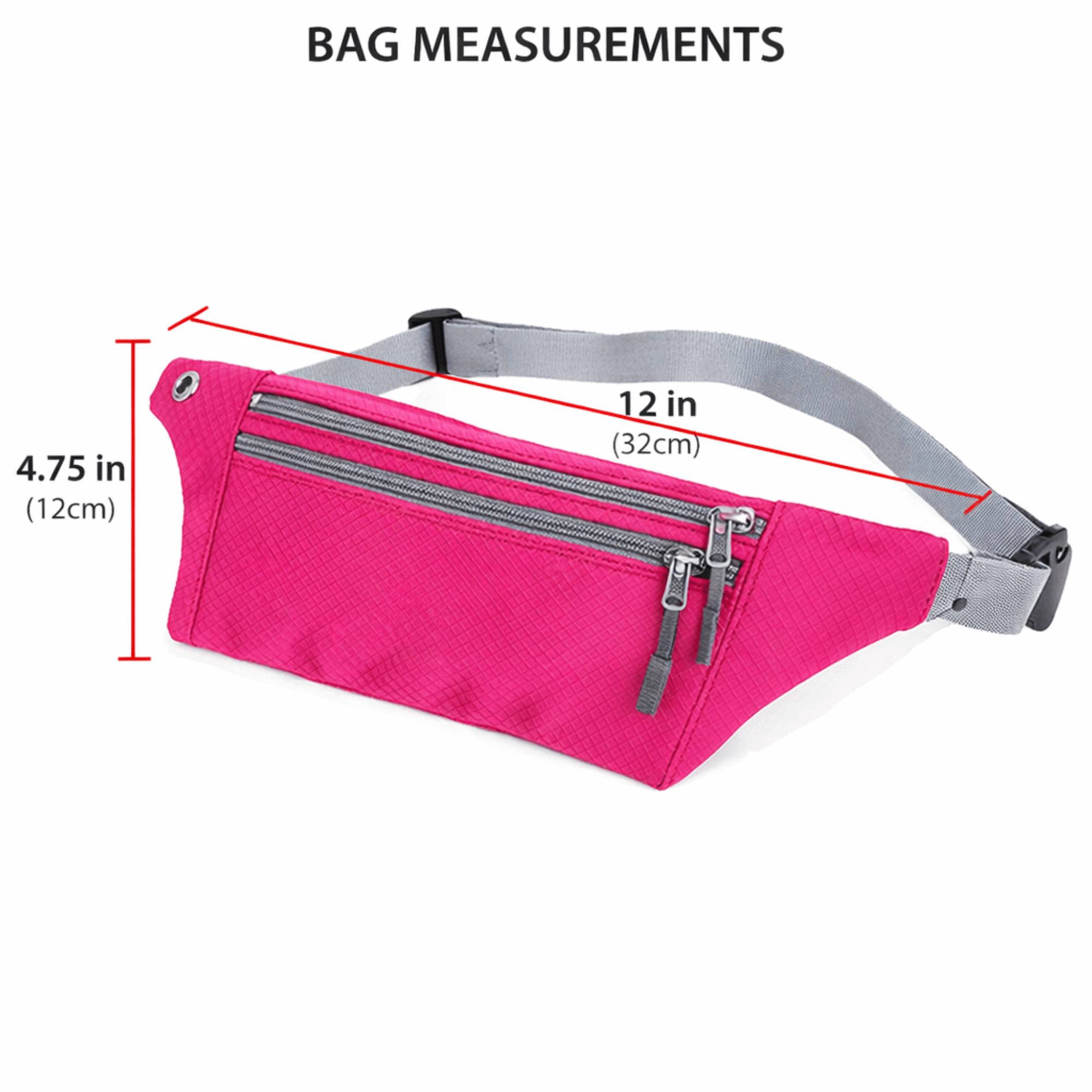 Fitness Waterproof Fanny Pack for Running & Travel