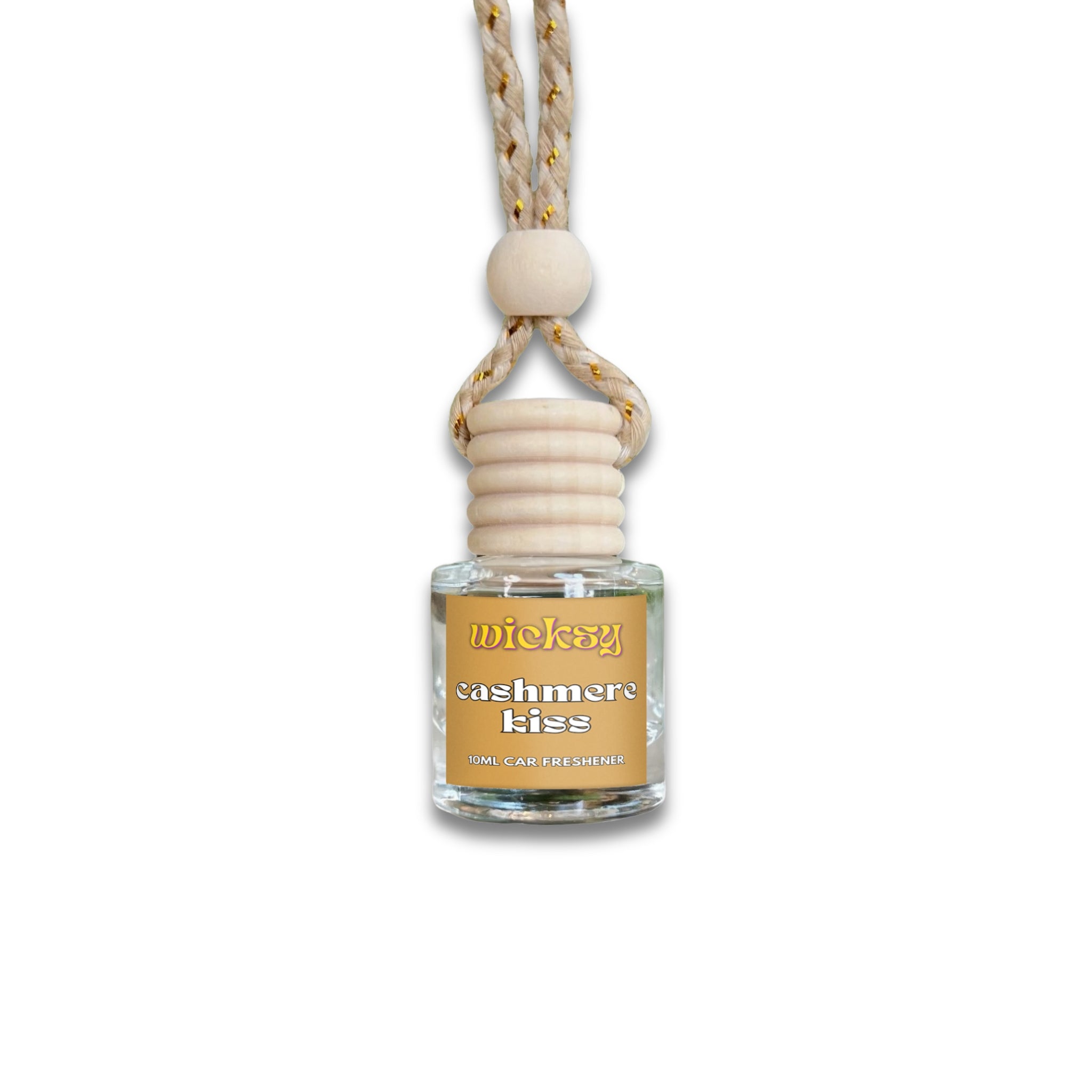 Wicksy 10ml Car Freshener | 60+ Scents | Refillable, Plant-Based, 3–4 Week Fragrance