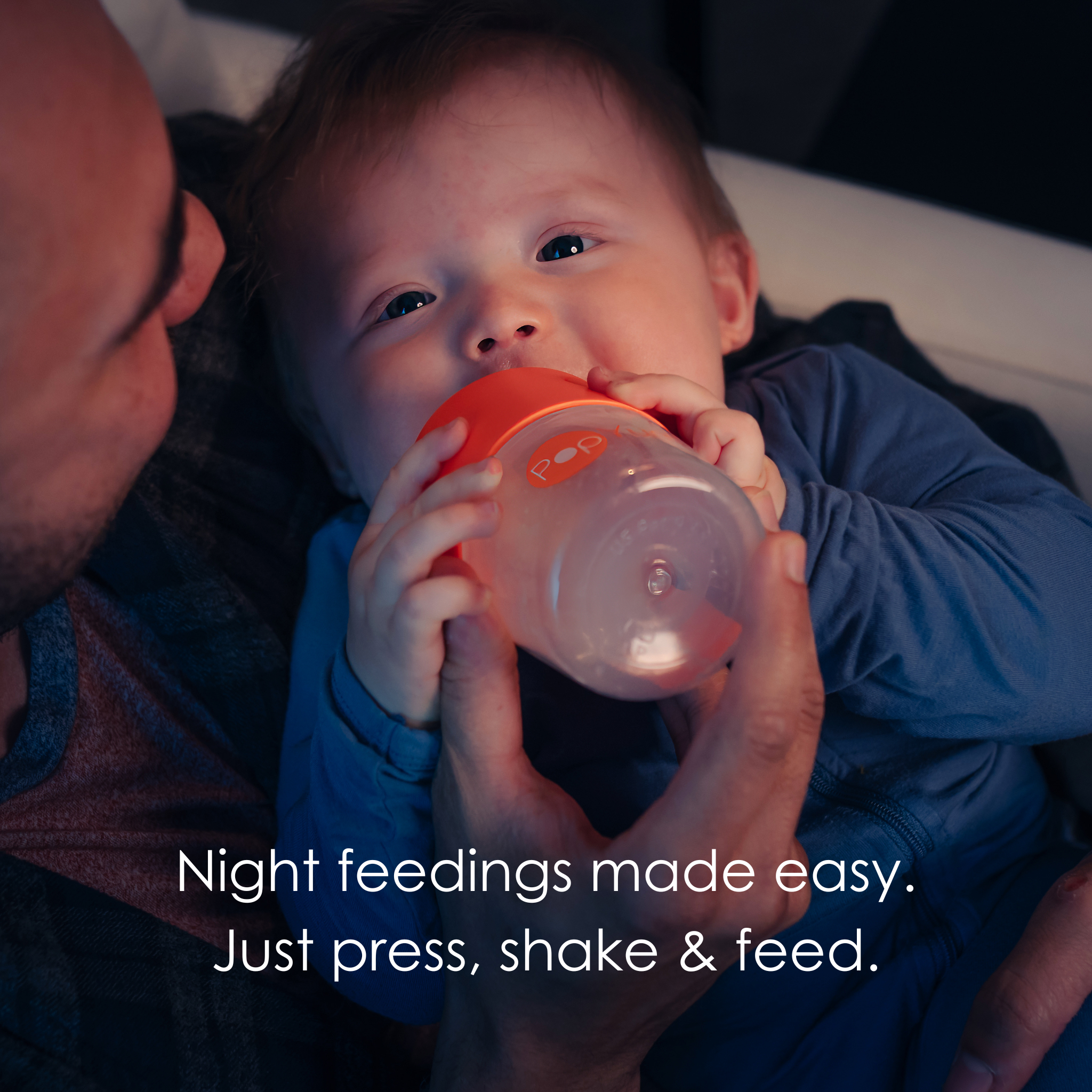 PopYum Baby Bottles Starter Set – One-Handed Formula Feeding Bottles