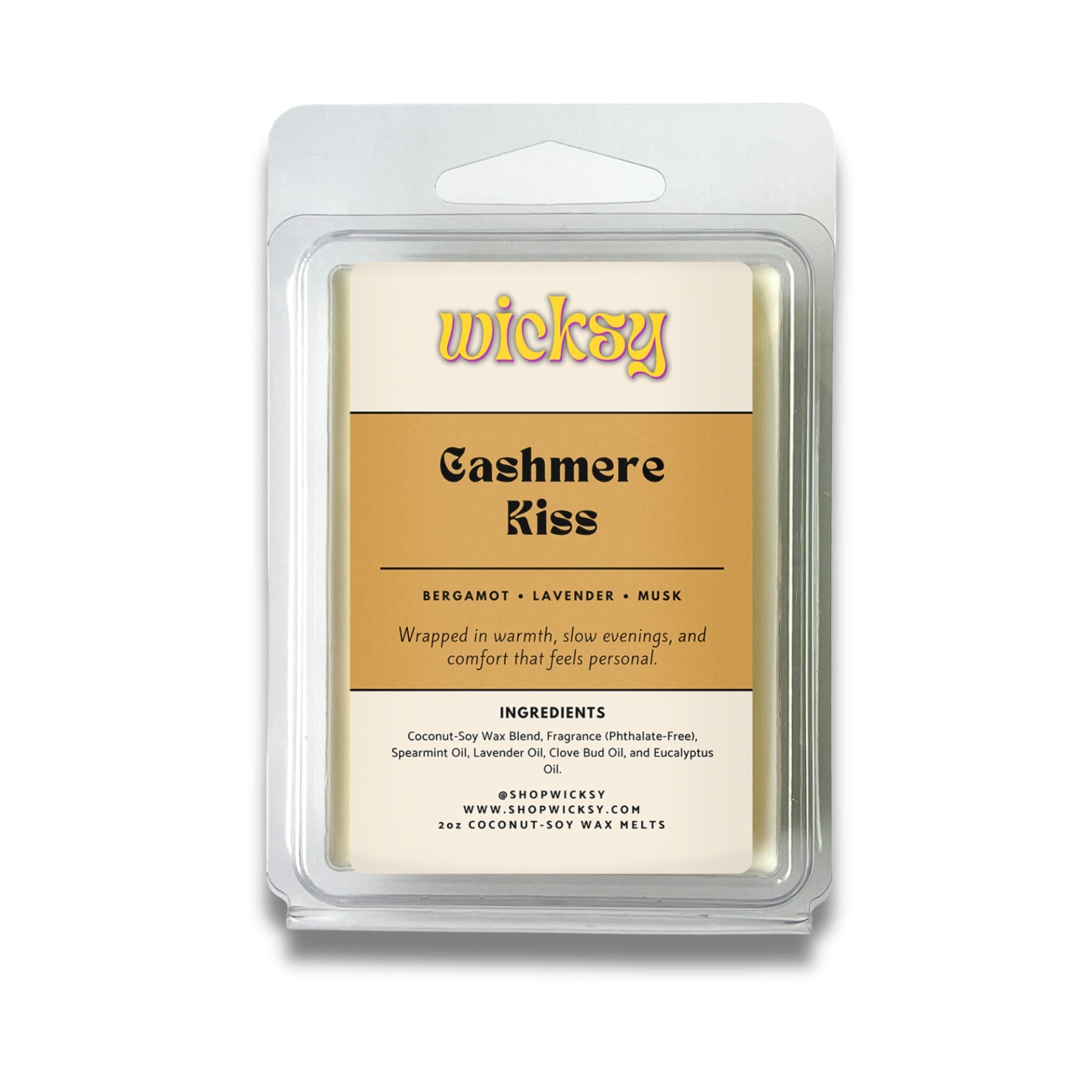 Wicksy 2oz Wax Melts | 60+ Scents | Flame-Free Coconut-Soy, Clean Fragrance