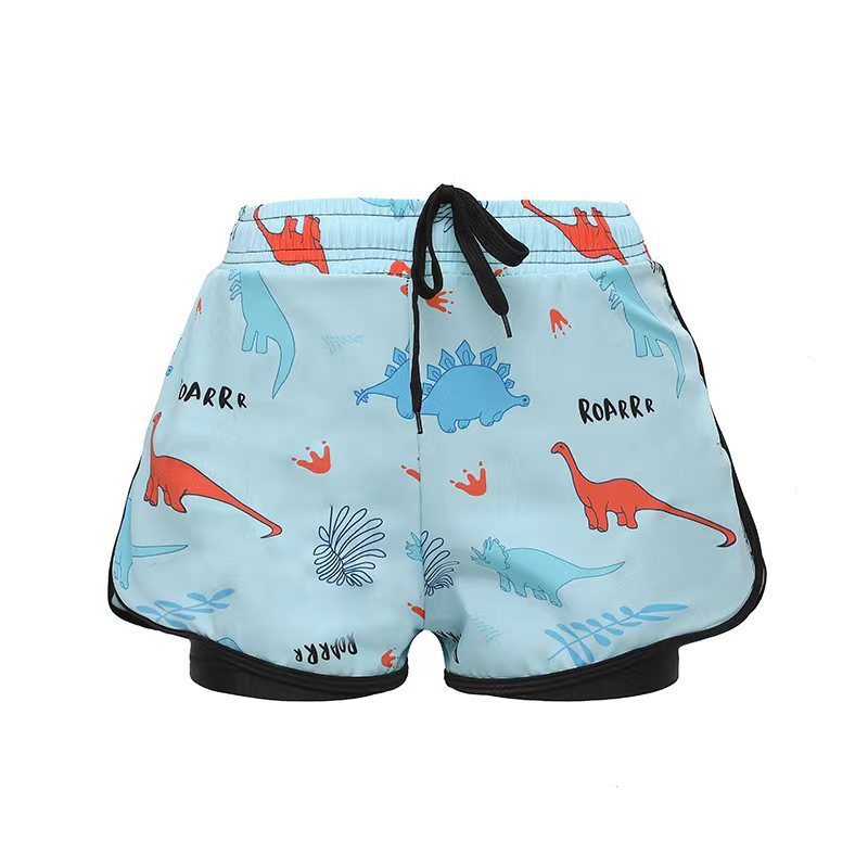 Men's Polyester Swim Trunks – Brief Style, Sizes L–4XL