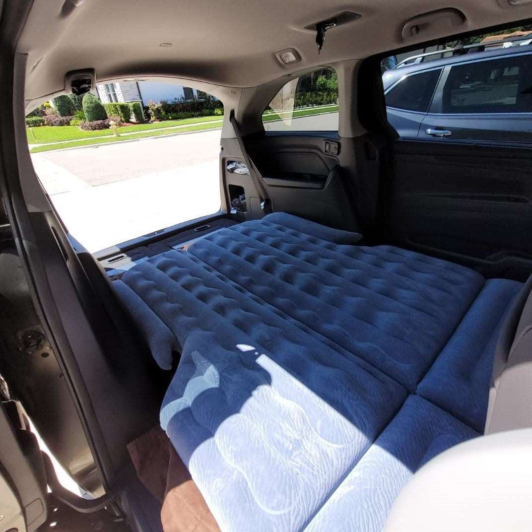 Umbrauto SUV Air Mattress 1.0 — Inflatable Car Camping Bed, Gray