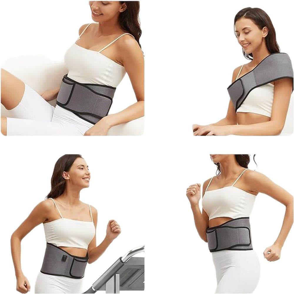 Red Light Therapy Belt – Dual-Wave Infrared Heat Wrap for Back & Shoulder Pain Relief