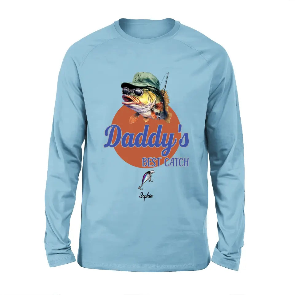 Daddy's Best Catch Fishing Lure T-Shirt – Unisex Gift for Fishing Lovers