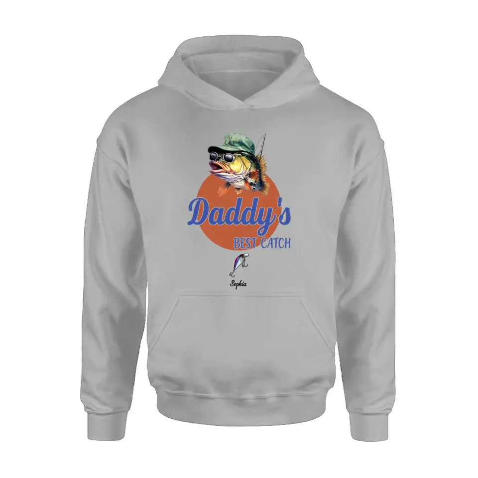 Daddy's Best Catch Fishing Lure T-Shirt – Unisex Gift for Fishing Lovers