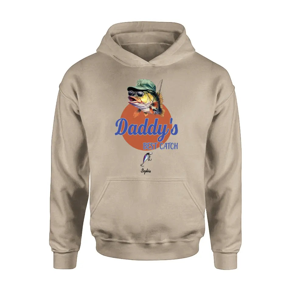 Daddy's Best Catch Fishing Lure T-Shirt – Unisex Gift for Fishing Lovers
