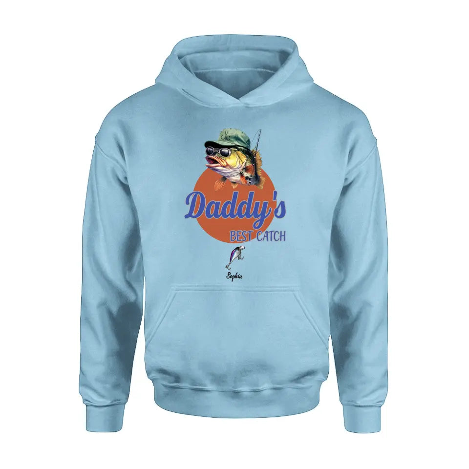 Daddy's Best Catch Fishing Lure T-Shirt – Unisex Gift for Fishing Lovers