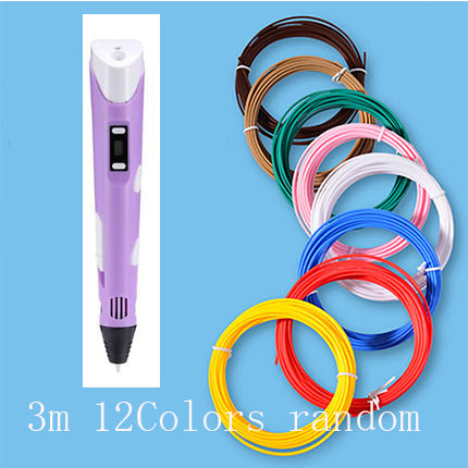 3D Printing Pen for Kids — 2nd Generation Graffiti Art Pen with PLA Filament