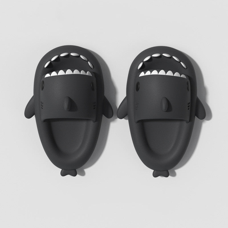Kids Shark Slide Sandals | Lightweight Non-Slip Beach & Pool Slippers