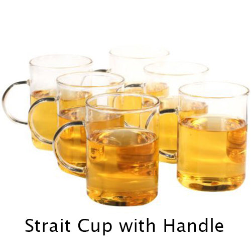 Set of 6 Cups with Handles – Versatile Drinkware for Hot & Cold Beverages