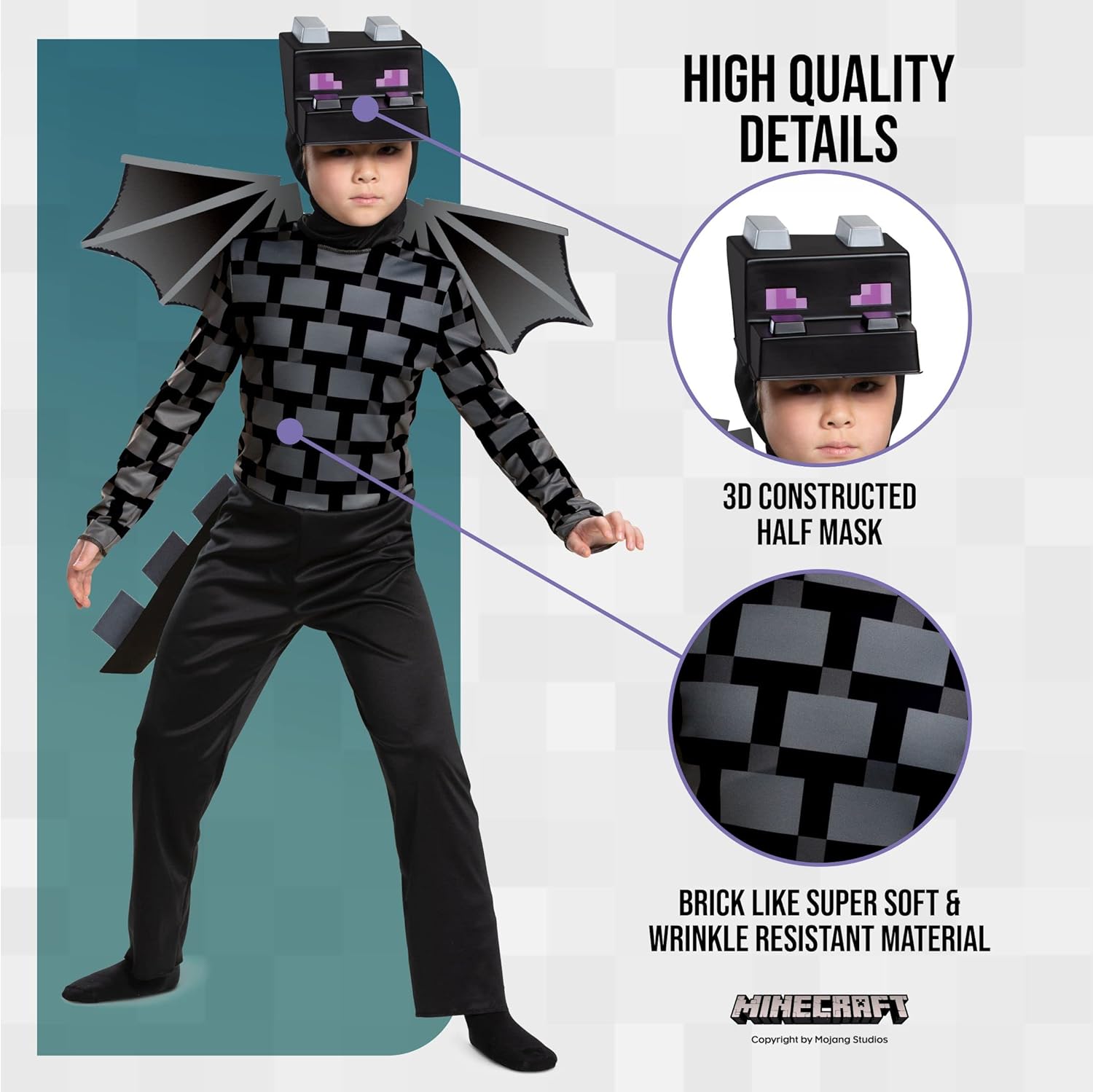 Minecraft Ender Dragon Costume for Kids