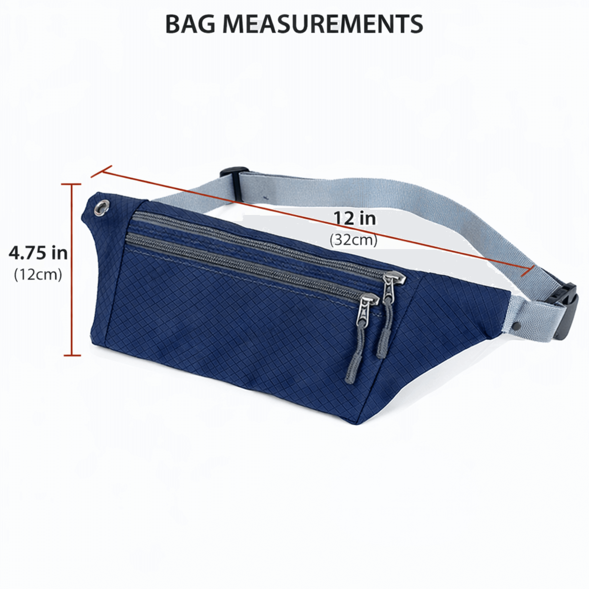 Fitness Waterproof Fanny Pack for Running & Travel