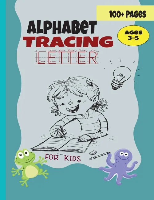 Animal Alphabet Tracing Workbook | ABC Writing Practice for Preschool Kids