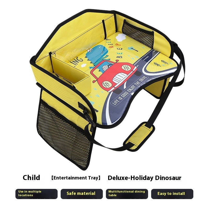 Kids' Multifunctional Entertainment Lap Tray | 4 Designs | Travel & Car
