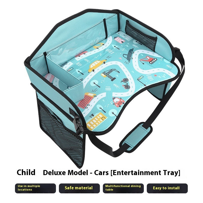 Kids' Multifunctional Entertainment Lap Tray | 4 Designs | Travel & Car