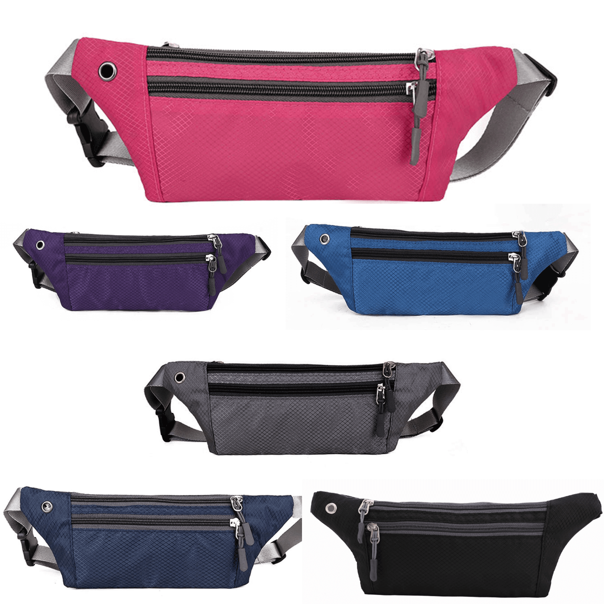 Fitness Waterproof Fanny Pack for Running & Travel