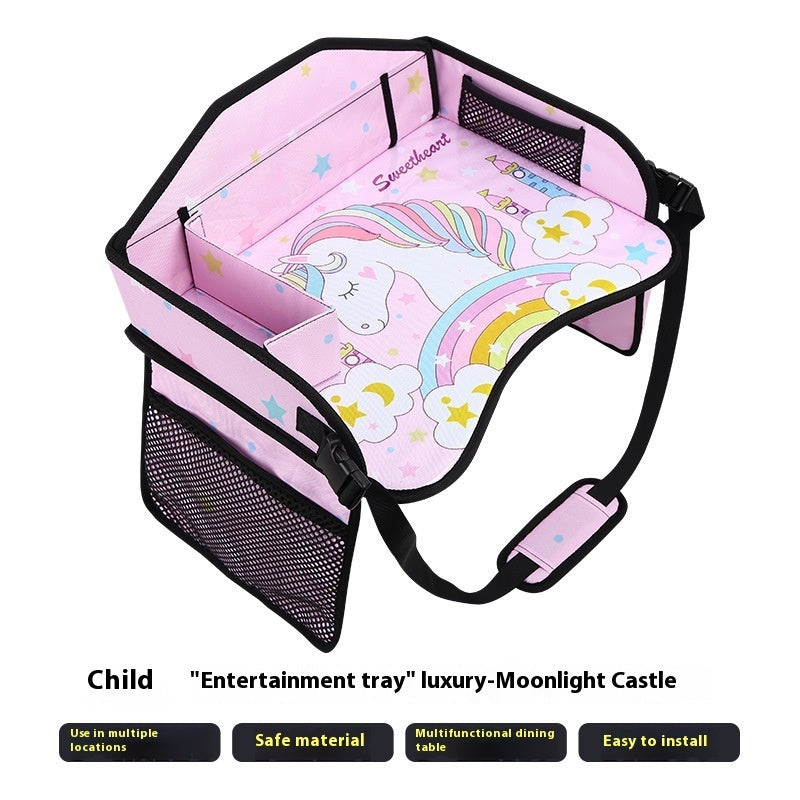 Kids' Multifunctional Entertainment Lap Tray | 4 Designs | Travel & Car