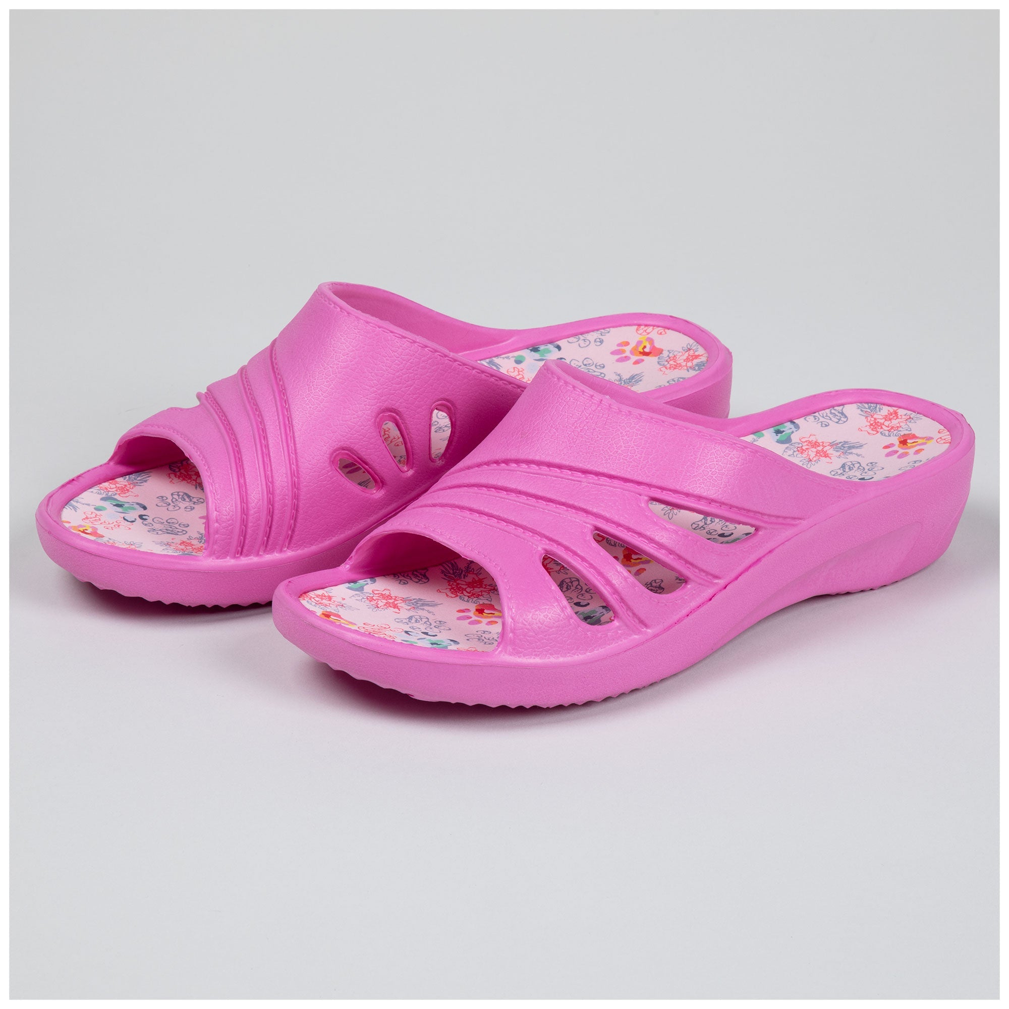 Pawsitively Classic Slide Sandals – Paw Print Women's Slides