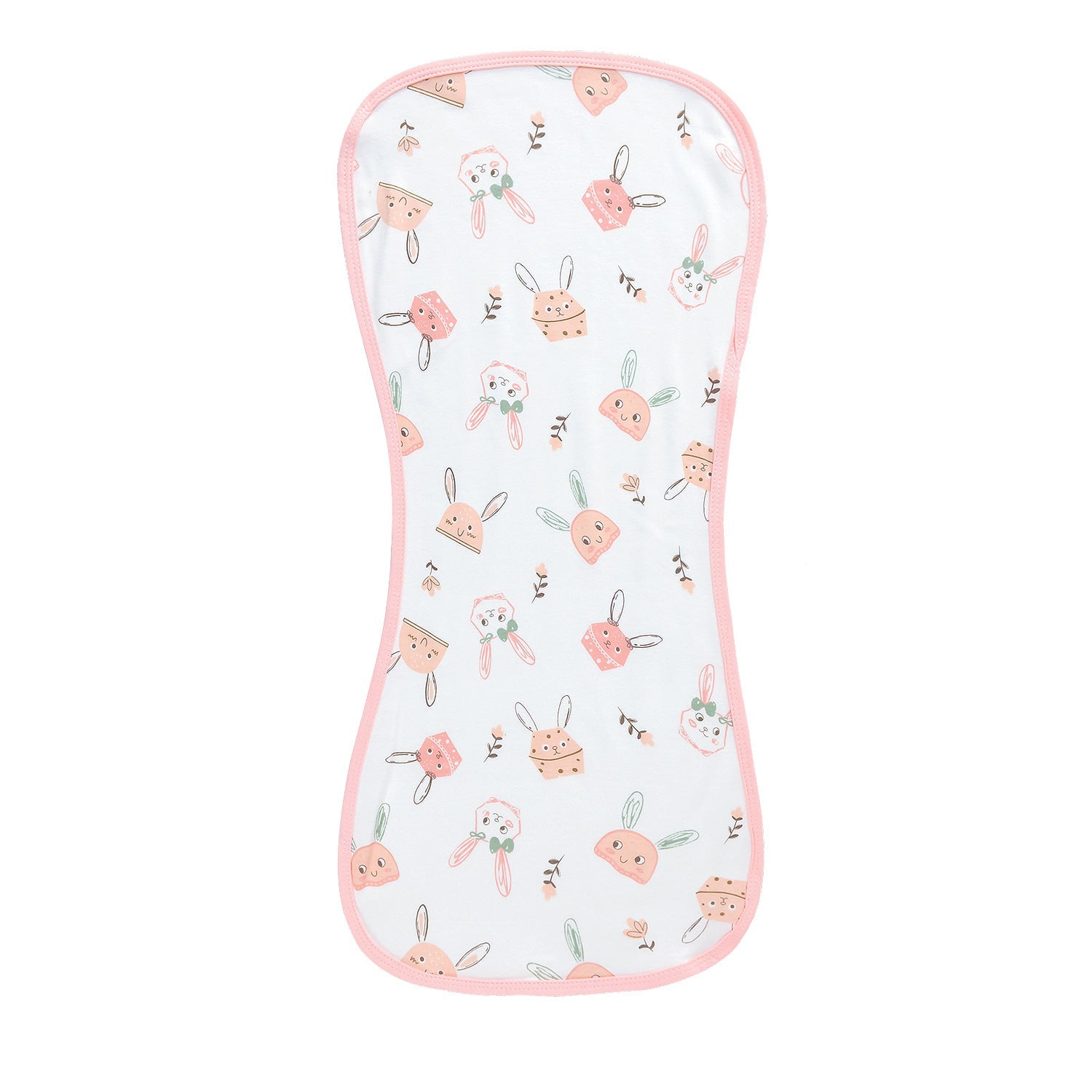 Cotton Burp Cloth Bibs
